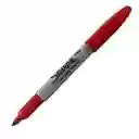 Sharpie Rojo Punta Fina