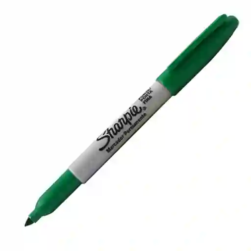 Sharpie Verde Punta Fina