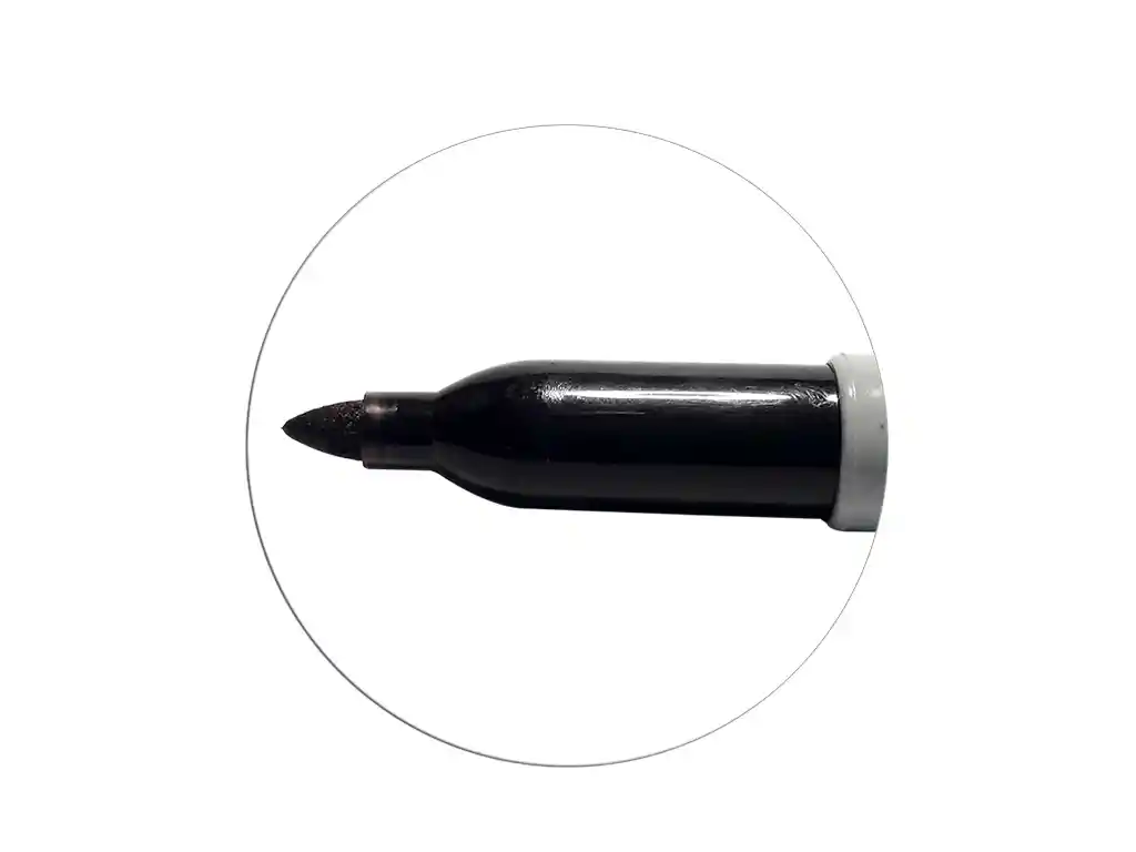 Sharpie Negro Punta Fina Caja X12