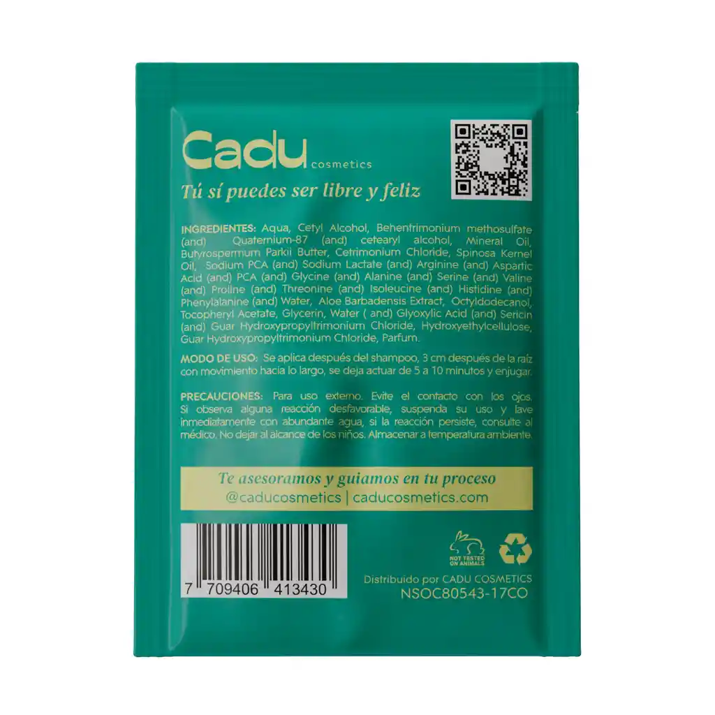 Sachet Terapia Reparadora Tratamiento Acondicionador Liso 30ml