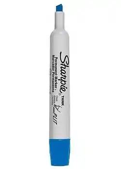 Sharpie Tank Azul Caja X12