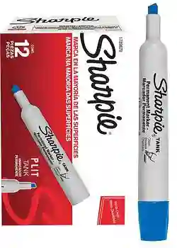 Sharpie Tank Azul Caja X12