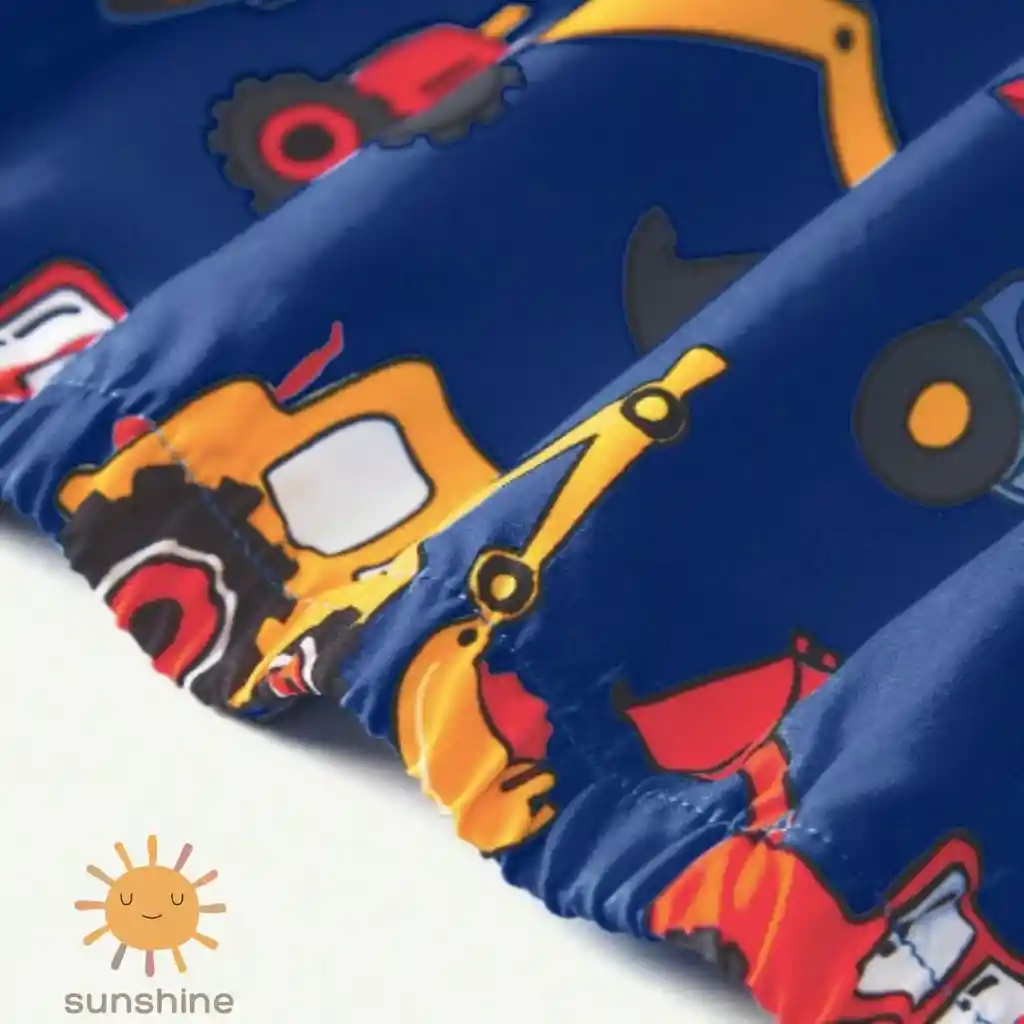 Chaqueta Cortavientos Maquinaria Azul Oscuro