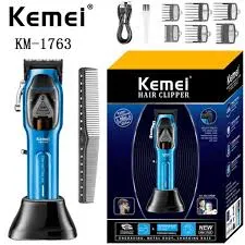 Cortadora De Pelo Kemei Motor Magnetico Km-1763 9000 Rpm