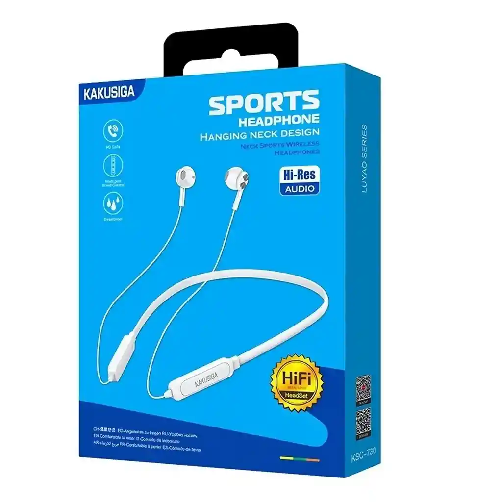 Audifonos Inalambricos Bt Deportivos De Nuca Ksc-730 8 Horas