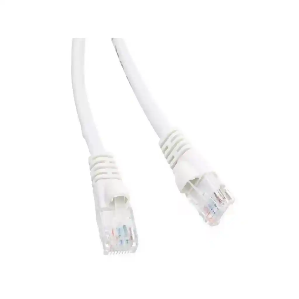 Cable Utp De Red Lan Cat 6 20 Metros | Gran Calidad | Blanco