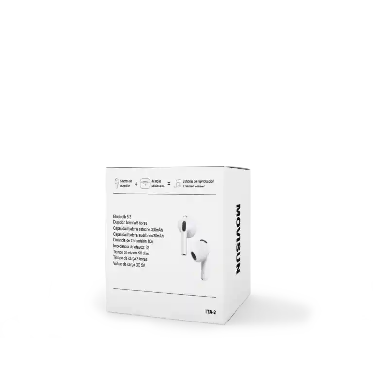 Audífonos Inalámbricos Bluetooth Movisun Ita-2