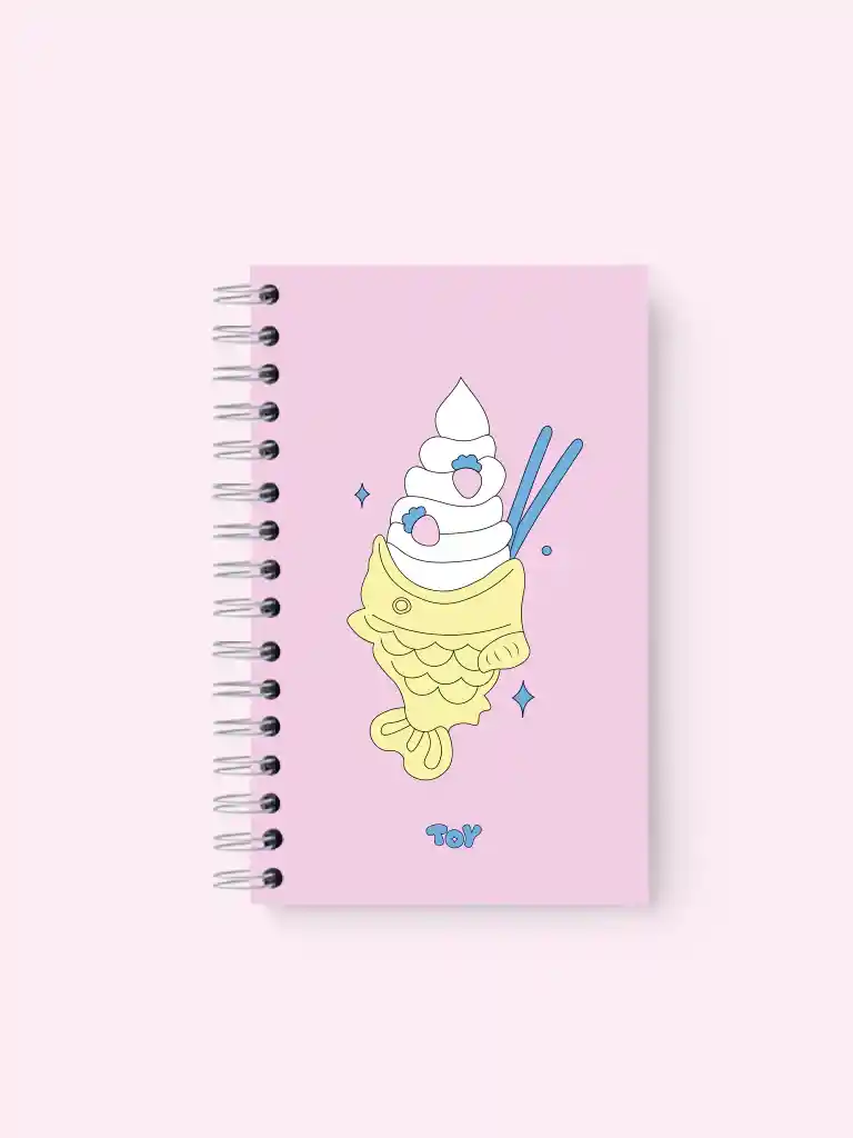 Little Notebook Tokio Ice Cream Rayado