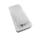 Power Bank 20000 Mah Unitec Pwb-118 4 Cables 2.1a | Blanca