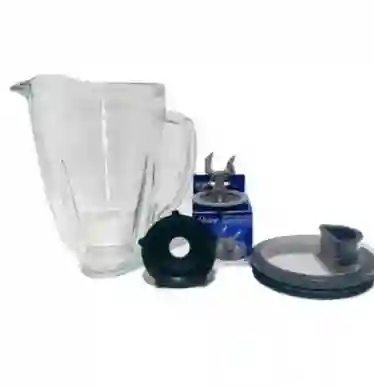 Vaso De Licuadora Oster Reversible Completo De Vidrio Compatible Con Marca De Licuadora Oster