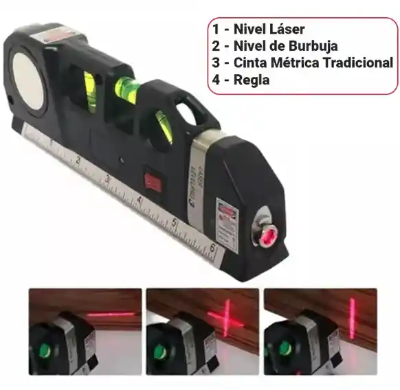 Nivel Laser De Linea Cruzada Alineador