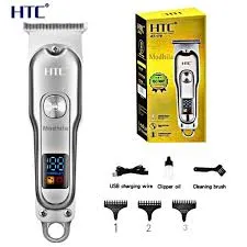 Recortadora De Barba Y Cabello Recargable Htc At-179 Para Hombres
