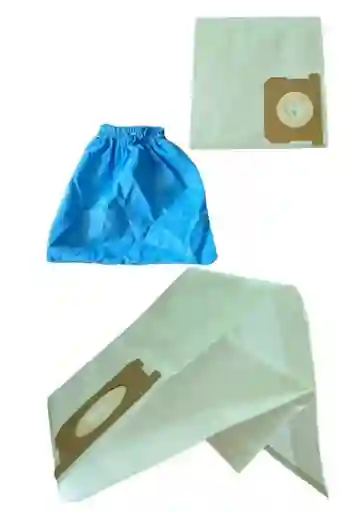 Kit Bolsas De Papel Y De Tela- Aspiradora Karcher Wd1- Wd3