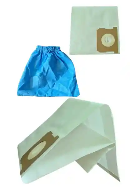Kit Bolsas De Papel Y De Tela- Aspiradora Karcher Wd1- Wd3
