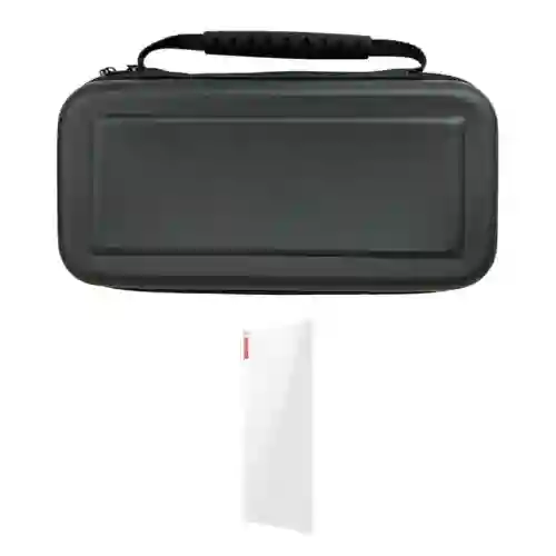Estuche Rígido Liso + Vidrio Compatible Con Switch 2