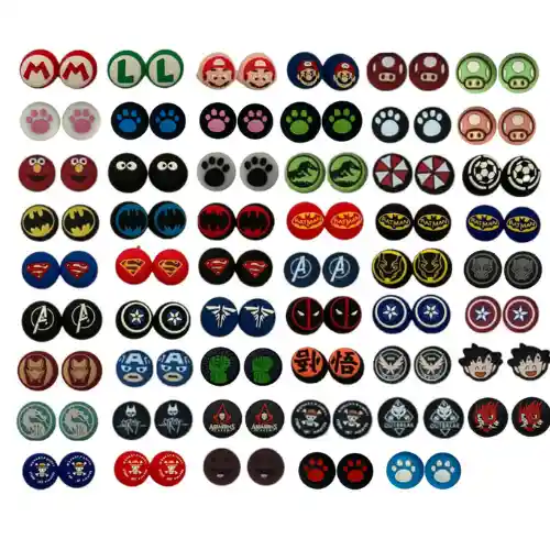 Estuche Liso + Vidrio + 2 Grips Compatible Con Switch 2