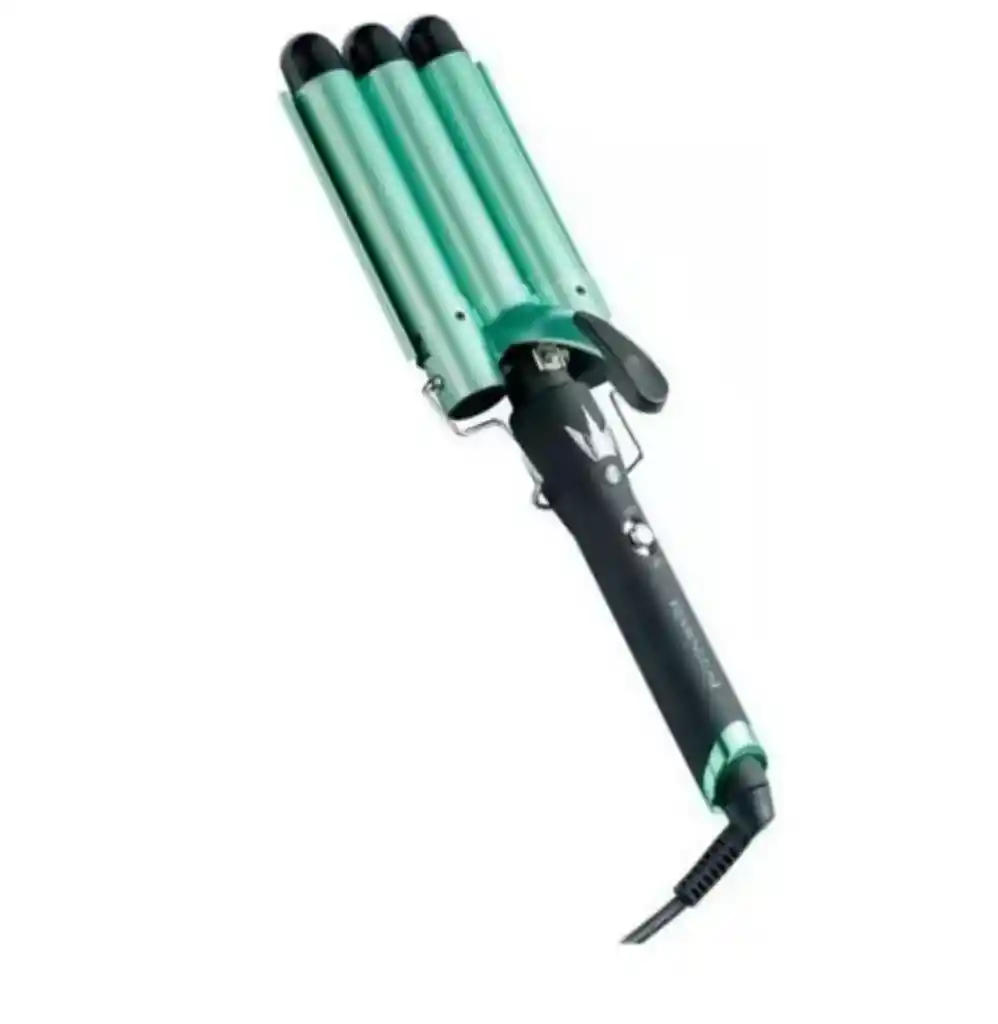 Combo Set Cepillo Secador + Pinza Sirena 3 Tubos