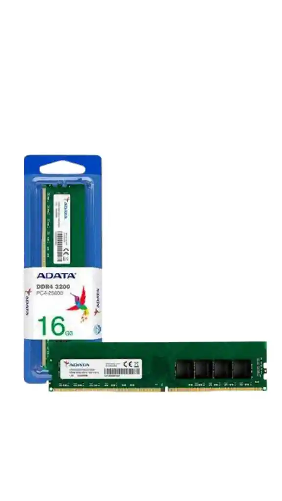 Memoria Para Pc Ddr4 3200 16gb Ad4u320016g22-sgn Adata