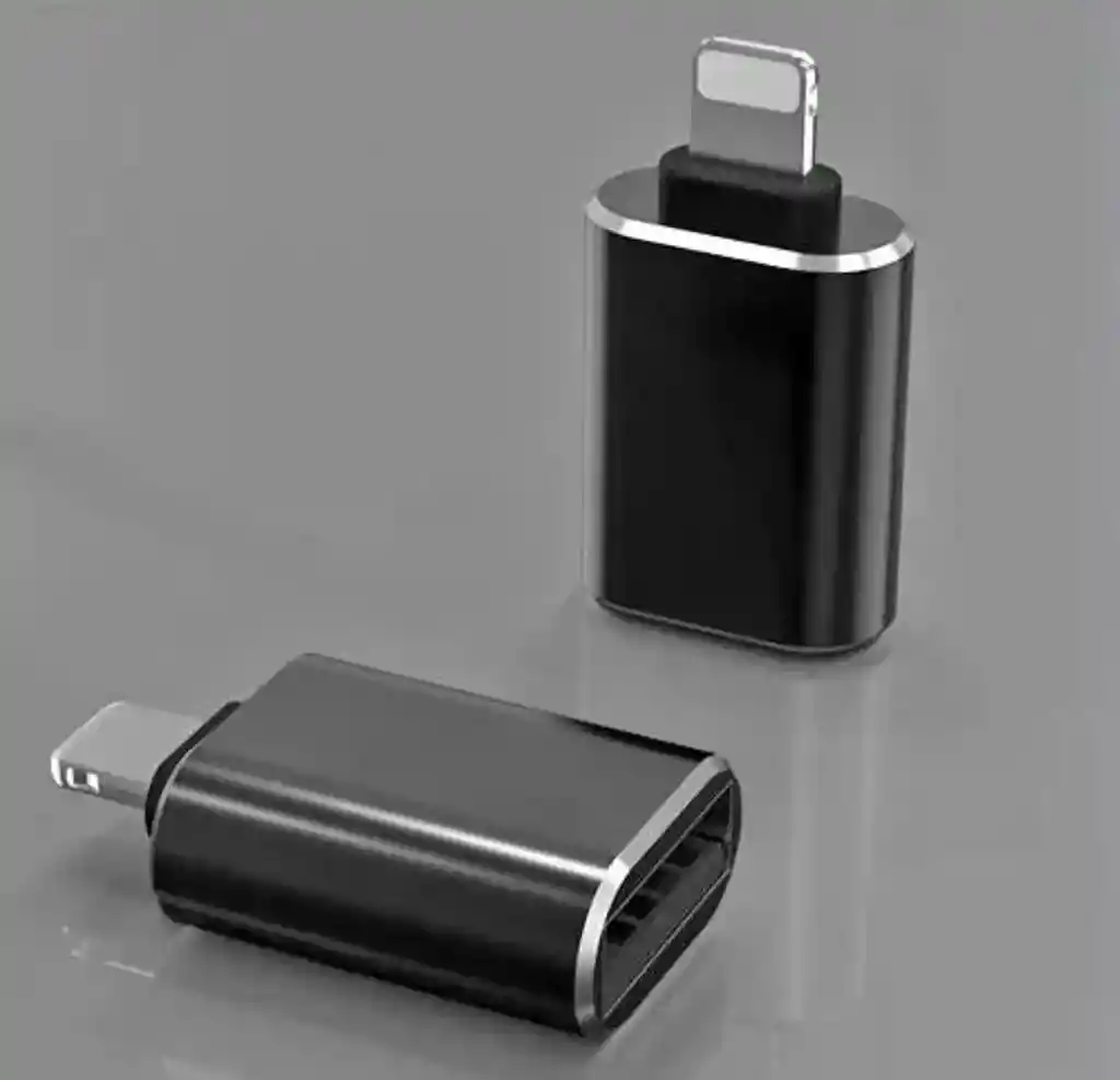 Adaptador Otg Para Iphone Entrada Usb