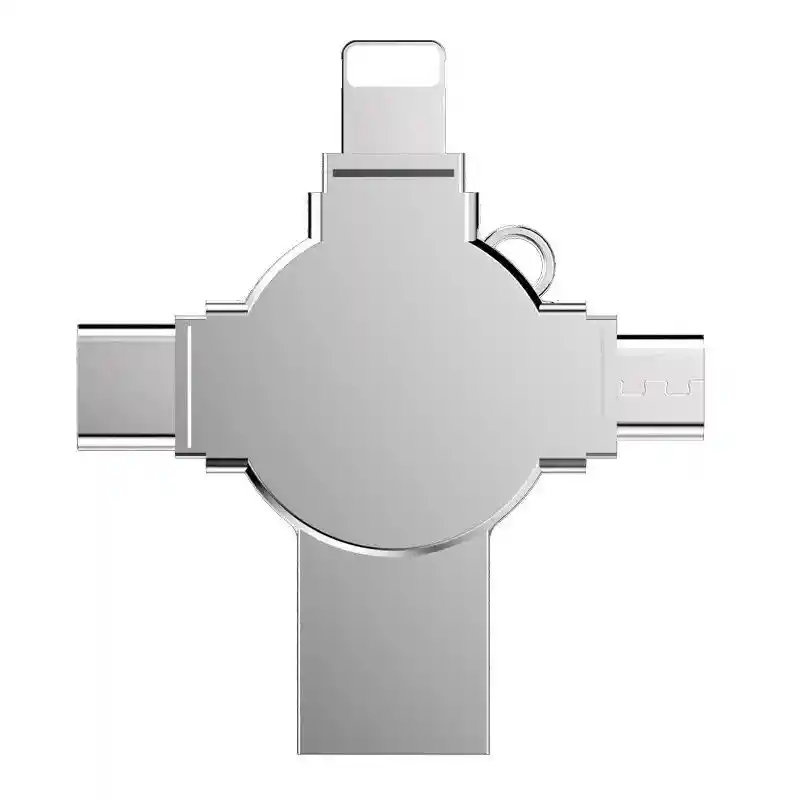 Adaptador Otg Varias Puntas 200 Tipoc/v8/iphone