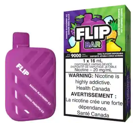 Vape Flip Bar 9000 Pff Strawberry Watermelon Y Strawberry Mango
