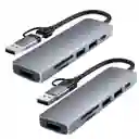 Hub Multipuertos Usb - Tipoc 3.0 -102 Nuevo