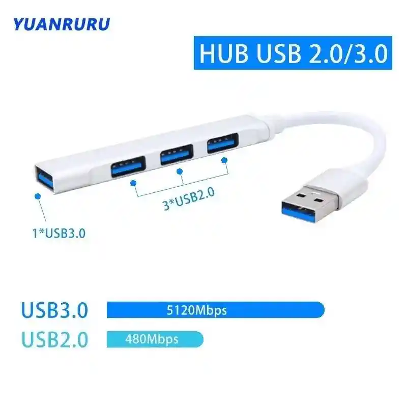 Hub Multipuertos Usb 3.0 -101 Nuevo