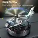 Ambientador Solar De Aire Helicóptero De Combate Camuflado Con Movimiento Difusor Aromaterapia