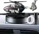 Ambientador Solar De Aire Helicóptero De Combate Camuflado Con Movimiento Difusor Aromaterapia