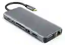 Hub Usb Tipo C 14 En 1, Vga, Hdmi, Usb A 3.0