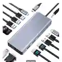 Hub Usb Tipo C 14 En 1, Vga, Hdmi, Usb A 3.0