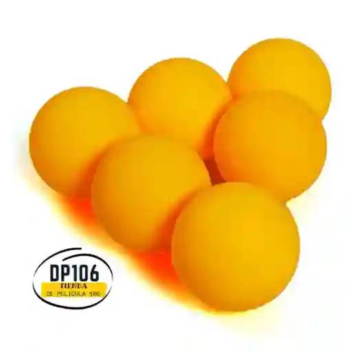 Bolas De Ping-pong X 6 Und Ping Pong Tennis De Mesa