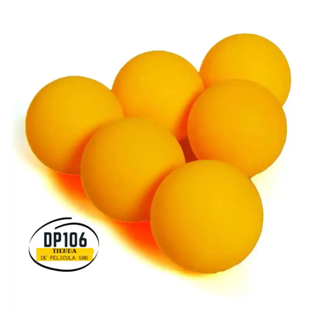 Bolas De Ping-pong X 6 Und Ping Pong Tennis De Mesa