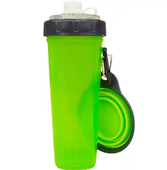 Porta Comida Para Mascotas 2 En 1