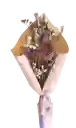 Bouquet De Statice Morado, Fucsia Y Blanco