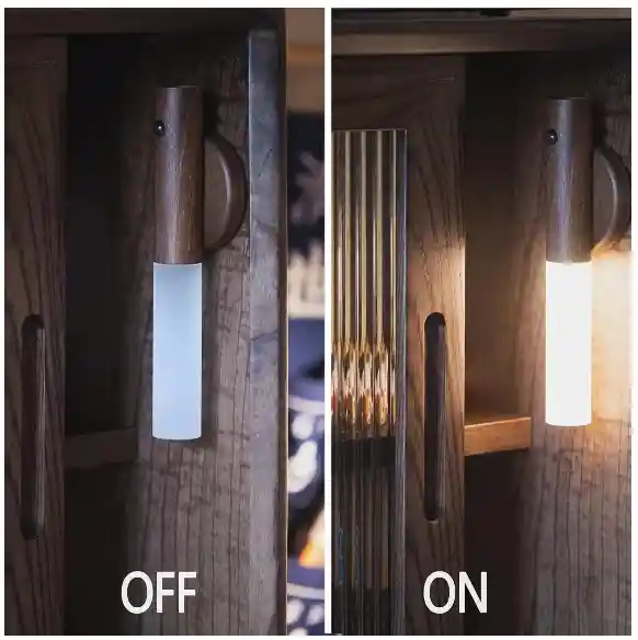 Luz Nocturna Con Sensor De Movimientos Portátil Recargable