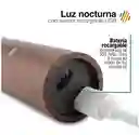 Luz Nocturna Con Sensor De Movimientos Portátil Recargable