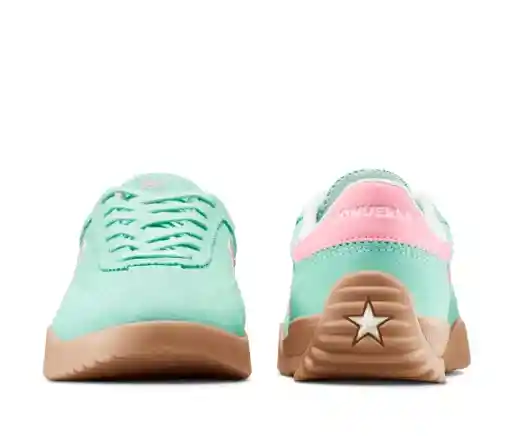 Converse Run Star Trainer Verde Talla 3.5 Us