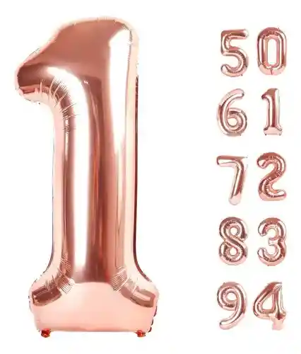 Globo Oro Rosa ( 16")