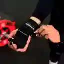 Kit X2 Straps Gancho Agarre Correas Levantamiento Pesas Gym Negro