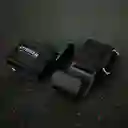Kit X2 Straps Gancho Agarre Correas Levantamiento Pesas Gym Negro