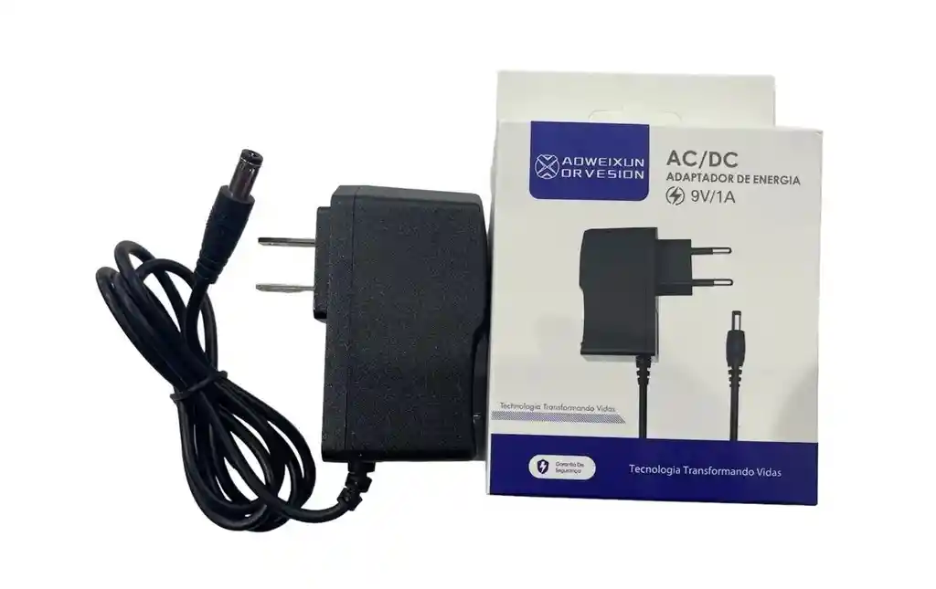 Cargador Doble Punta 9 V 1a Nuevo