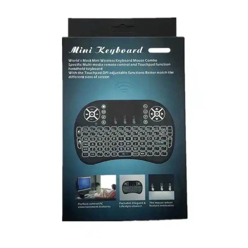 Control Smart Tv Iluminado Bluetooth I8 Nuevo