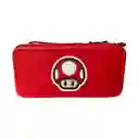 Estuche De Viaje Rígido Diseño Toad Rojo Compatible Con Switch 2