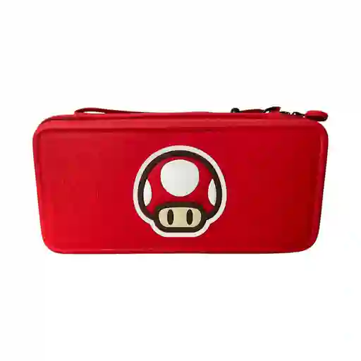 Estuche De Viaje Rígido Diseño Toad Rojo Compatible Con Switch 2