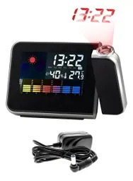 Reloj Proyector Led Despertador Fecha Temperatura + Fuente