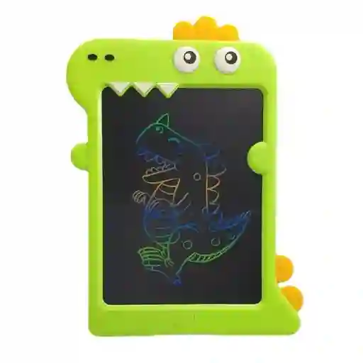 Tablero Magico Dibujo Led De Dinosaurio Para Niños Verde