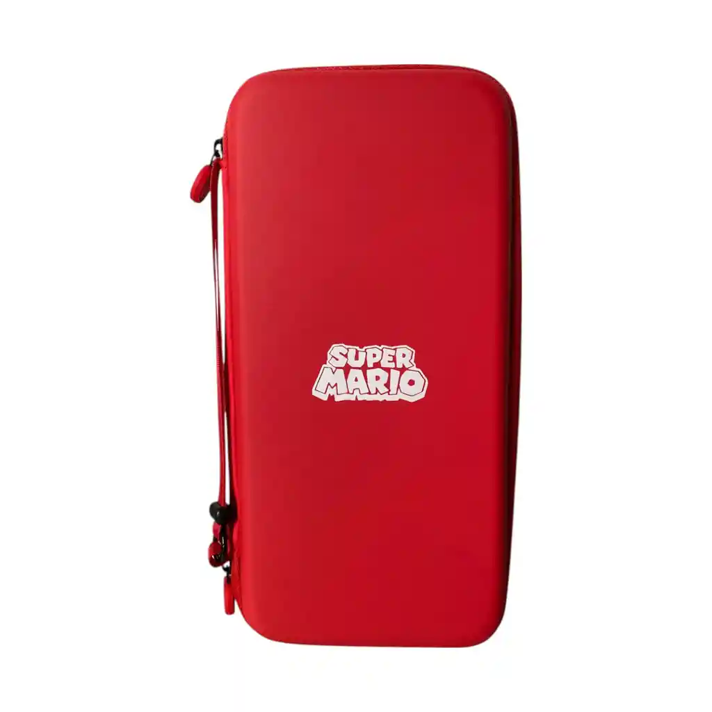 Estuche De Viaje Rígido Diseño Toad Rojo Compatible Con Switch 2
