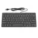 Teclado Alambrico Ligero Y Suave Elegante Negro K-1000