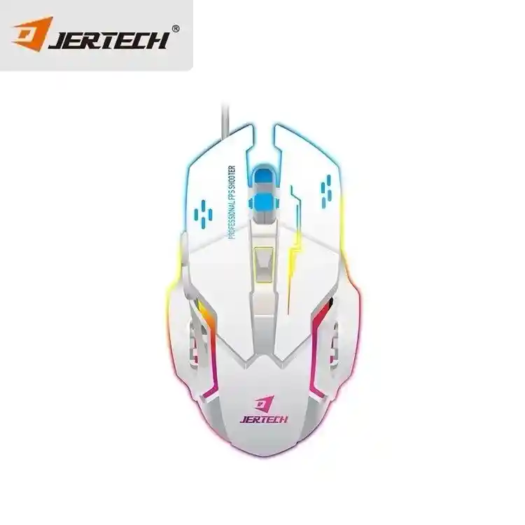 Mouse Gamer Jertech Jr810 Nuevo Blanco